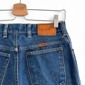 Wrangler Vintage 70’s Retro Cowgirl Talon Reworked Raw Hem Jeans Made in USA